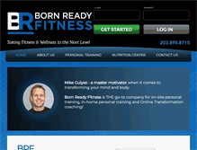 Tablet Screenshot of bornreadyfitness.com